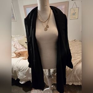 T Tahari Elegant Black Cardigan
